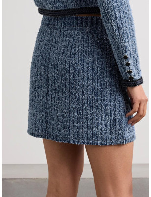 Mavi Tasarım Tüvid Mini Etek