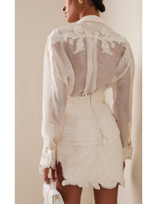 Premium Dantel Mini Etek