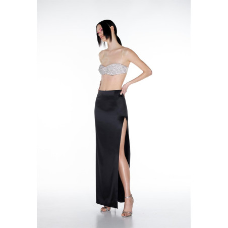 Kristal Taş İşlemeli Tasarım Bralet