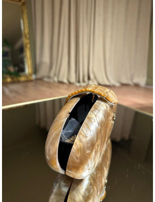 Deniz Kabuklu Sedefli Çanta (Bej)