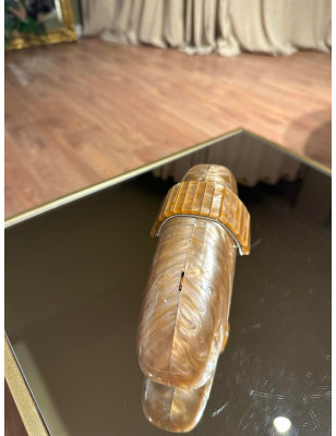 Deniz Kabuklu Sedefli Çanta (Bej)