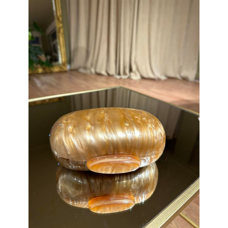 Deniz Kabuklu Sedefli Çanta (Bej)