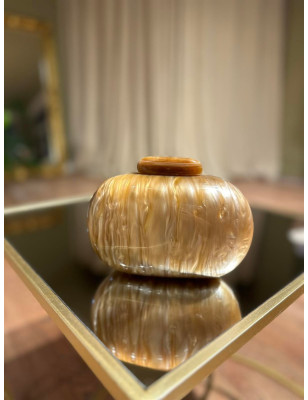 Deniz Kabuklu Sedefli Çanta (Bej)