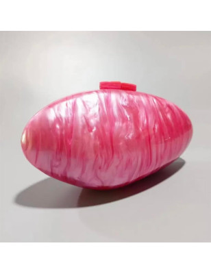 Deniz Kabuklu Sedefli Çanta (Pembe)