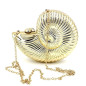 Gold Seashell Bag