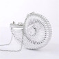 Silver Seashell Bag