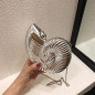 Silver Seashell Bag