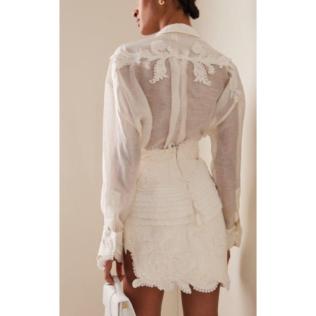 Premium Dantel Mini Etek